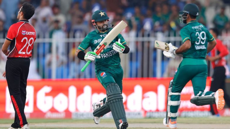 PAK vs HK, Asia Cup 2022: पाकिस्तानने हाँगकाँगसमोर ठेवले 194 धावांचे लक्ष्य, रिझवान आणि फखरने शानदार ठोकले अर्धशतक