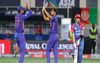 IND vs AFG, Asia Cup 2022: भारताने अफगाणिस्तानचा 111 धावांनी केला पराभव, भुवीने घेतल्या 5 विकेट