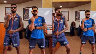 IND vs AUS T20I सामन्यापूर्वी Virat Kohli आणि Hardik Pandya ने 'शाका बूम' गाण्यावर केला डान्स, व्हिडिओ झाला व्हायरल
