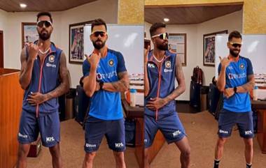 IND vs AUS T20I सामन्यापूर्वी Virat Kohli आणि Hardik Pandya ने 'शाका बूम' गाण्यावर केला डान्स, व्हिडिओ झाला व्हायरल