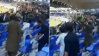 PAK vs AFG: पाकिस्तान-अफगाणिस्तान सामन्यानंतर स्टेडियममध्ये झालेल्या भांडणावर UAE करणार कारवाई