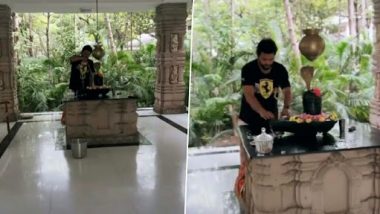 Suresh Raina झाला महादेवाच्या भक्तीत तल्लीन, खेळाडूचा पूजा करतानाचा व्हिडीओ व्हायरल, पाहा