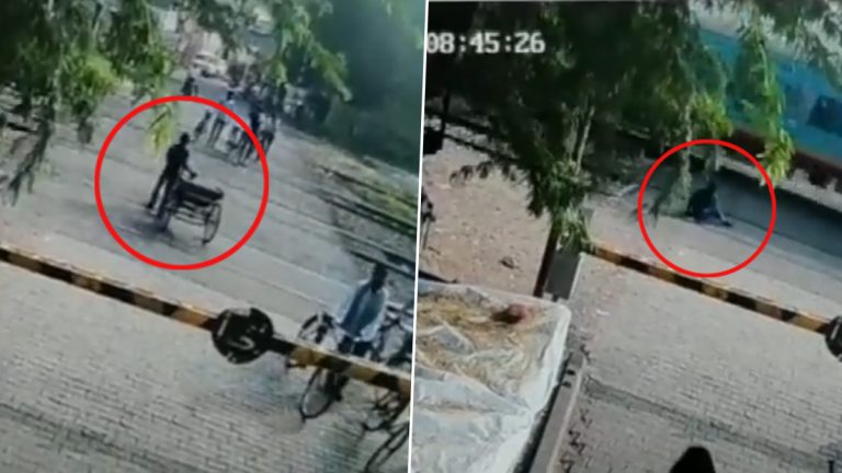 Viral Video: रेल्वे ट्रॅक पार करताना रेल्वे आली आणि क्षणांत होत्याचं नव्हतं झालं, पहा अंगावर काटा आणणारा व्हिडीओ