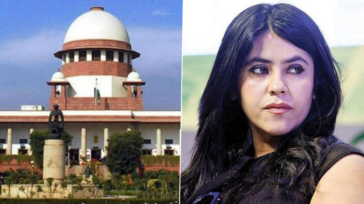 Supreme Court: तुम्ही देशातील तरुणांची मानसिकता दुषित करीत आहात, सर्वोच्च न्यायालयाने निर्माती एकता कपूरला फटकारलं