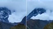 Avalanche in Himalaya Region: हिमालय भागात आज सकाळी हिमस्खलन; Watch Video