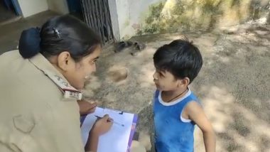 Madhya Pradesh मध्ये 3 वर्षाच्या मुलाने आई विरूद्ध नोंदवली पोलिसांत तक्रार; पहा क्यूट व्हिडिओ  (Watch Video)