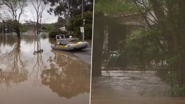 Melbourne Flood: टी-20 विश्वचषकातील पुढच्या आठवड्यात होणार IND vs PAK सामना, मेलबर्नमध्ये आला पुर (Watch Video)