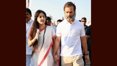 Rahul Gandhi Hold Poonam Kaur Hand: राहुल गांधींनी चालताना पूनम कौरचा हात का धरला? अभिनेत्रीने ट्विट करत सांगितलं कारण