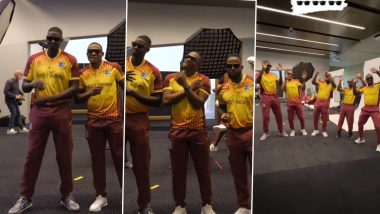 West Indies च्या खेळाडूंनी फोटोशूट दरम्यान 'काला चष्मा' गाण्यावर केला भन्नाट Dance (Watch Video)