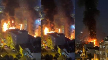 Explosion in Istanbul: इस्तंबूलमध्ये शक्तिशाली स्फोट; इमारतींमध्ये पसरली आग, कारण अस्पष्ट,  (Watch Video)