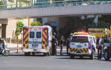 Las Vegas Strip Stabbings Video:  आचाऱ्याकडून लोकांवर चाकुने वार, 2 ठार, 6 गंभीर जखमी; लास वेगास येथील घटना, व्हिडिओ व्हायरल