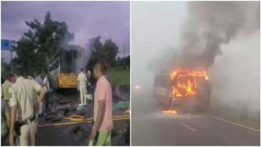 Nashik Bus Accident: अपघातग्रस्त बस ओव्हरलोड आणि वेगात होती; बस अपघात प्रकरणात नाशिक पोलिसांची माहिती