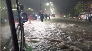 Pune Heavy Rain and Waterlogging Video: मुसळधार पावसाने पुण्यात पाणीच पाणी; पुणेकरांची दैना, पाहा व्हिडिओ