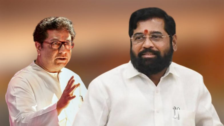 Raj Thackeray met  Eknath Shinde: राज ठाकरे यांनी घेतली मुख्यमंत्री एकनाथ शिंदे यांची भेट, बंद दाराआड चर्चा, तपशील गुलदस्त्यात