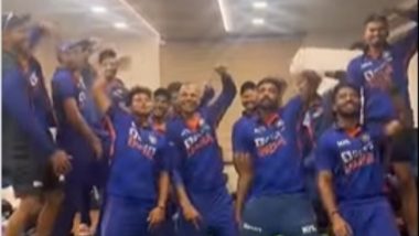 IND v SA 2022: ODI मालिका जिंकल्यानंतर टीम इंडियाचा जल्लोष, 'बोलो तारा रा रा' गाण्यावर डान्स करतानाचा व्हिडिओ व्हायरल