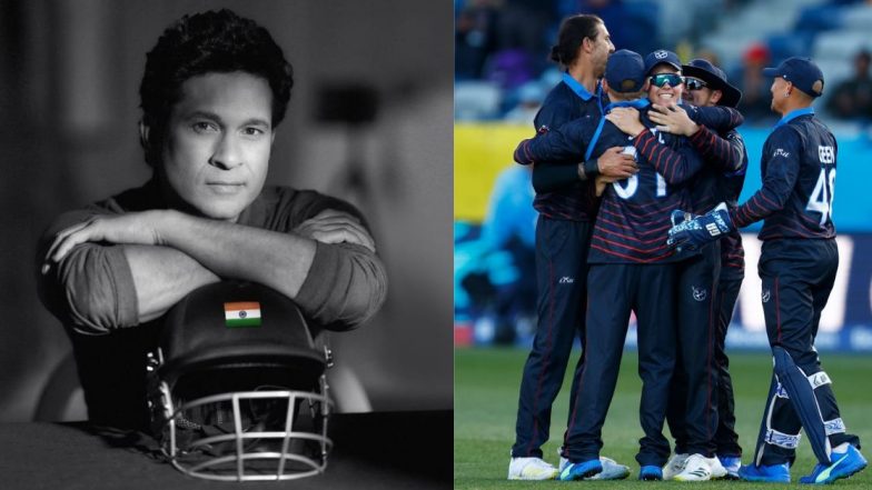 SL vs NAM T20 WC 2022: 'नाम' याद रखना, सचिन तेंडुलकरचे नामिबियाच्या विजयावरचे मौल्यवान ट्विट