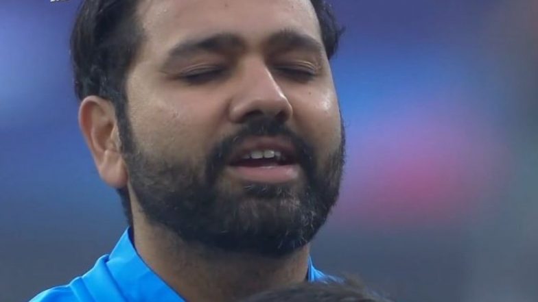 IND vs PAK T20 WC 2022: राष्ट्रगीतादरम्यान कॅप्टन रोहित शर्मा झाला भावूक (Watch Video)