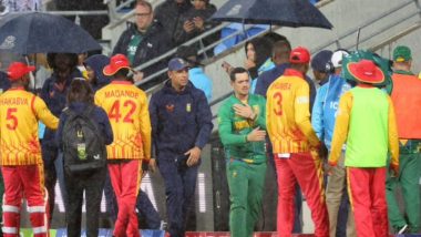 SA vs ZIM: दक्षिण आफ्रिका-झिम्बाब्वे सामना पावसामुळे रद्द; भारत आणि पाकिस्तानला होणार फायदा? काय असेल समीकरण जाणून घ्या