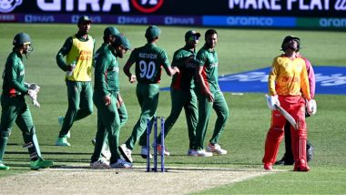 ZIM vs BNG: बांगलादेशी खेळाडू करत होते विजयाचा जल्लोष; पंचांच्या निर्णयानंतर सामना पुन्हा सुरू; जाणून घ्या संपूर्ण प्रकरण