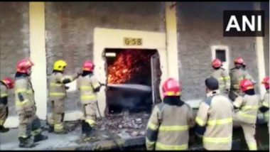 Fire at Rice Godown in Kalamboli: नवी मुंबईतील कळंबोली येथील फूड कॉर्पोरेशन ऑफ इंडियाच्या तांदळाच्या गोदामाला भीषण आग