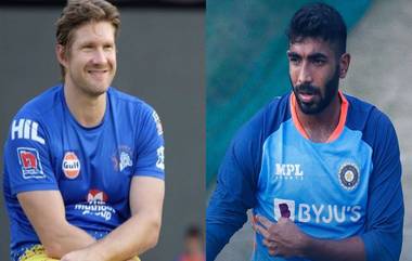 Shane Watson On Jasprit Bumrah: टी-20 विश्वचषकात जसप्रीत बुमराहशिवाय भारतीय वेगवान गोलंदाजाची आक्रमकता असणार कमकुवत - शेन वॉटसन