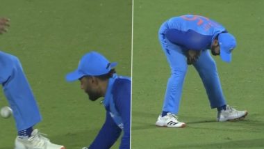 Rishabh Pantच्या हातातुन चेंडू सुटून Rohit Sharmaच्या प्रायव्हेट पार्टला लागला, ट्विटर युजर्सनी शेअर केले Funny Jokes (Watch Video)