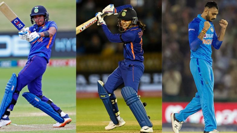 ICC Player of the Month मध्ये भारतीय खेळाडूचा जलवा, Harmanpreet Kaur, Smriti Mandhana and Akshar Patel यांना नामांकन