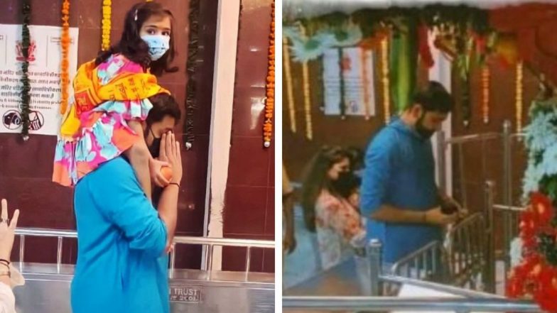 Rohit Sharma at Siddhivinayak Temple: Ganapati Bappa चा आशीर्वाद घेवुन रोहित शर्मा टी-20 वर्ल्ड कपसाठी ऑस्ट्रेलियाला झाला रवाना, पाहा फोटो