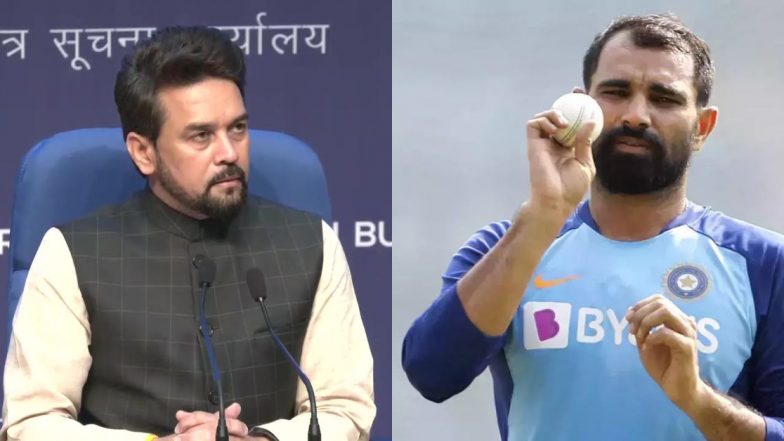 Mohammed Shami: दसऱ्याच्या शुभेच्छा देणाऱ्या ट्रोलर्सच्या निशाण्यावर मोहम्मद शमी, अनुराग ठाकूर आले बचावासाठी