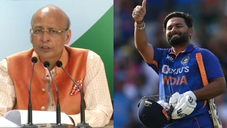 Abhishek Singhvi On Rishabh Pant: ऋषभ-उर्वशी वादावर काँग्रेस नेते अभिषेक मनु सिंघवी यांचे ट्विट, भारतीय यष्टीरक्षकाला दिला कायदेशीर सल्ला