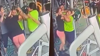 Catfight: जिममध्ये झालेल्या वादामुळे 2 महिलांमध्ये तुंबळ हाणामारी, घटनेचा व्हिडीओ व्हायरल