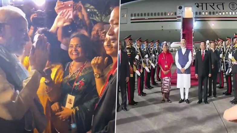 G-20 Summit: G-20 शिखर परिषदेत सहभागी होण्यासाठी पंतप्रधान मोदी बालीमध्ये पोहोचले, जंगी स्वागताचा व्हिडिओ व्हायरल