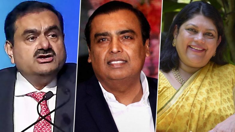 Forbes Top 100 Richest Indians: फोर्ब्सने जाहीर केली भारतातील 100 श्रीमंतांची यादी; गौतम अदानी आणि मुकेश अंबानी अव्वल स्थानावर कायम, Nykaa च्या फाल्गुनी नायर यांचाही यादीत समावेश