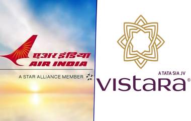 Air India-Vistara Merger: मार्च 2024 पर्यंत होणार एअर इंडिया आणि 'विस्तारा'चे विलीनीकरण; टाटा सन्स आणि सिंगापूर एअरलाइन्सचा निर्णय