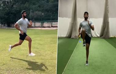 Jasprit Bumrah Comeback: जसप्रीत बुमराह पुनरागमनासाठी करतोय कठोर मेहनत, पहा व्हिडीओ