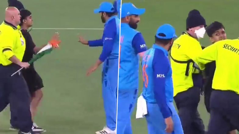 T20 World Cup 2022: रोहितला भेटण्यासाठी सुरक्षा तोडणे चाहत्याला पडलं महागात, बसला 6.50 लाखांचा दंड, पहा व्हिडिओ