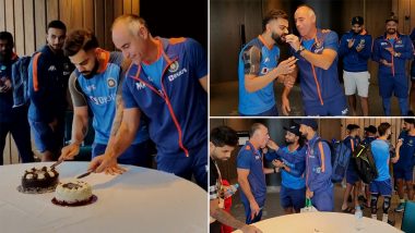 Team India ने साजरा केला Virat Kohli आणि मानसिक कंडिशनिंग प्रशिक्षक Paddy Upton यांचा वाढदिवस, BCCI ने शेअर केला Video