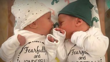 World's Oldest Babies: 30 वर्षांपूर्वी Frozen केलेल्या Embryos मधून जुळ्यांनी घेतला जन्म (See Pics)