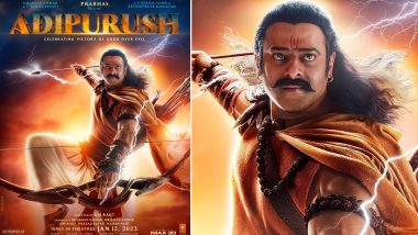 Adipurush Release Date Postponed: प्रभासच्या 'आदिपुरुष' चित्रपटाच्या प्रदर्शनाची तारीख पुढे ढकलली; आता 'या' तारखेला होणार प्रदर्शित