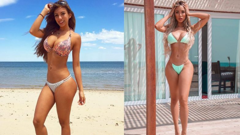 Monkey Tries to Expose Model's Breasts: माकडाचा माजी मिस पेरू Paula Manzanal चे स्तन उघड करण्याचा प्रयत्न; मारली थप्पडही (Watch Video)