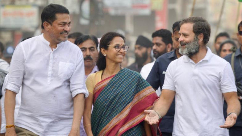 Bharat Jodo Yatra: भारत जोडो यात्रेचा आज महाराष्ट्रात सहावा दिवस, राहुल गांधी कळमनुरीच्या दिशेने रवाना