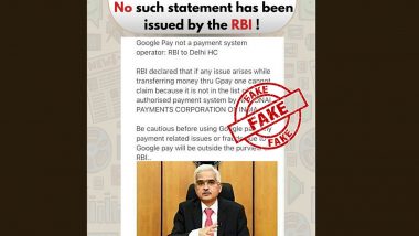 Google Pay हे RBI द्वारे UPI Payment App म्हणून अधिकृत नाही? जाणून घ्या व्हायरल होत असलेल्या खोट्या दाव्यामागील सत्य