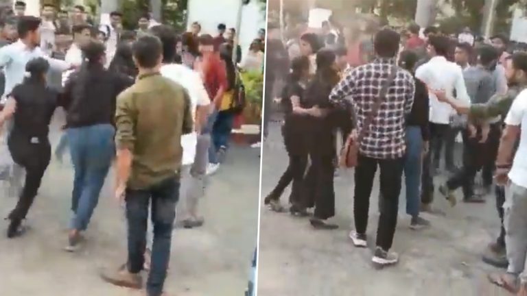 Viral Video: भोपाळ येथील माखनलाल चतुर्वेदी विद्यापीठात विद्यार्थ्यांच्या दोन गटात तुफान राडा, व्हिडिओ व्हायरल