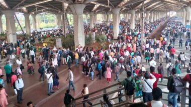 Mumbai Local: मुंबई लोकल ट्रेन अचानक रद्द? पनवेल स्टेशनवर प्रवाशांचा खोळंबा