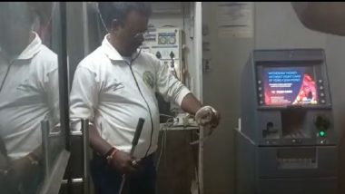 Snake Found in ATM: एटीएममध्ये निघाला साप, बुलढाणा येथील मोताळा परिसरातील घटना; व्हिडिओ व्हायरल