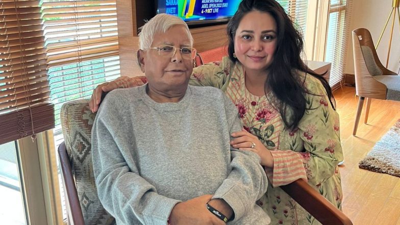 Rohini Acharya आजारी वडील Lalu Prasad Yadav यांना करणार किडनी दान