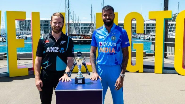 IND vs NZ 3rd T20 2022: पावसामुळे खेळ थांबला, भारत 75/4, DLS पार ​​स्कोअरनुसार 75 धावा, सामना होऊ शकतो टाय