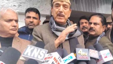 Ghulam Nabi Azad On Kashmiri Pandit: कश्मीरी पंडितांना जम्मूला पाठवलं पाहिजे, गुलाम नबी आझादांचं कश्मीरी पंडितांच्या वास्तव्यावर मोठं विधान