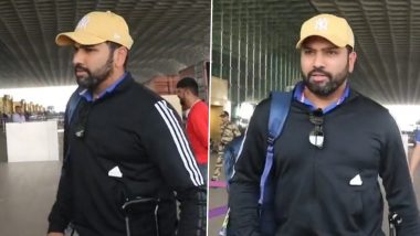 बांगलादेशला रवाना होण्यापुर्वी Rohit Sharma ने मुंबई विमानतळावर पत्रकारांना विचारला मजेशीर प्रश्न, पहा व्हिडीओ