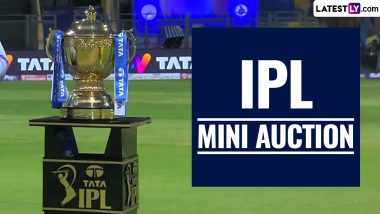 IPL Auction 2023 Live Streaming Online: आज 405 खेळाडूंवर लावली जाणार बोली, जाणून घ्या कधी आणि कुठे पाहाल लिलाव?
